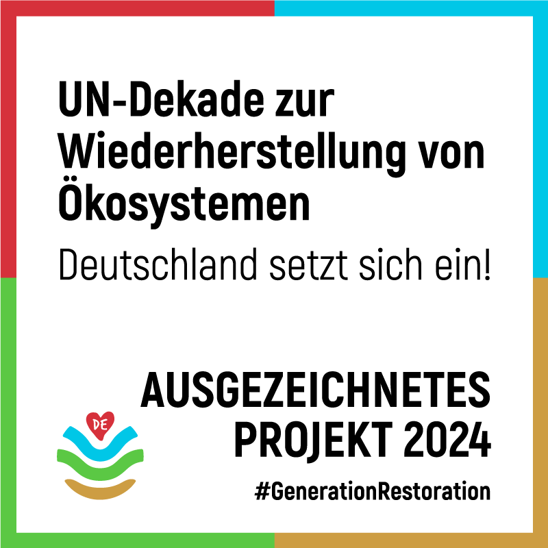 Qualitätssiegel „Ausgezeichnetes Projekt der UN-Dekade“